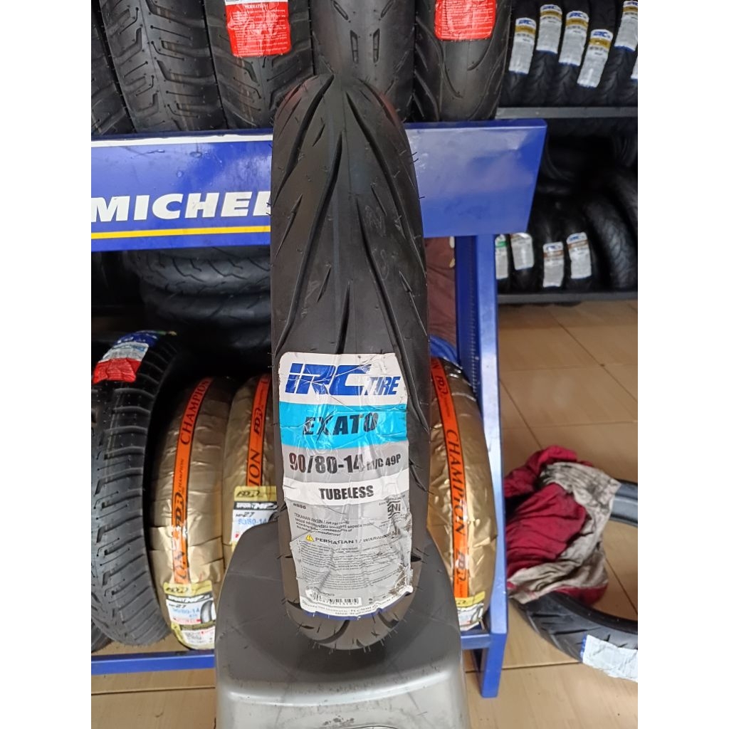 irc exato 90/80-14 tubbles