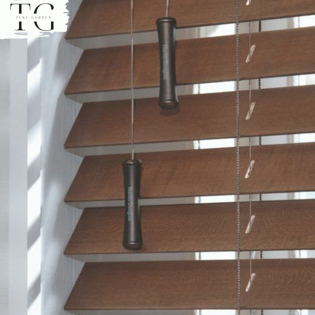 Wooden Blind / Tirai Kayu / Tirai Indoor / Blind Curtain
