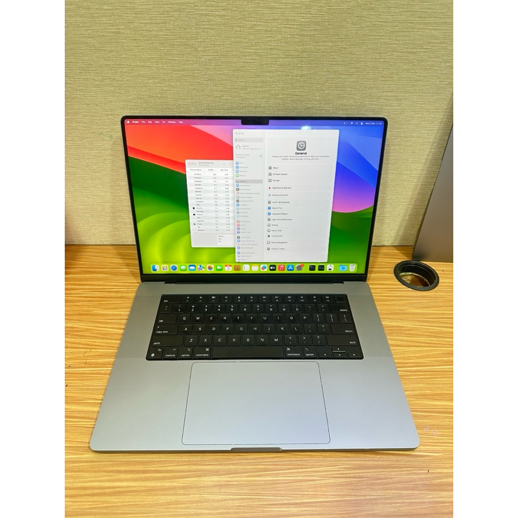 macbook pro m1 max 2021 16inch ram 32gb ssd 2tb mulus