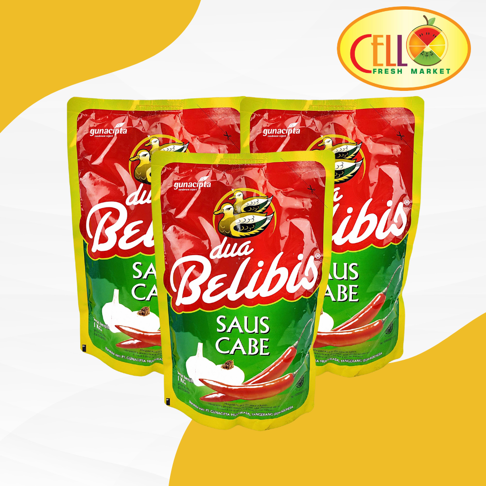 DUA BELIBIS SAUS CABE 1KG
