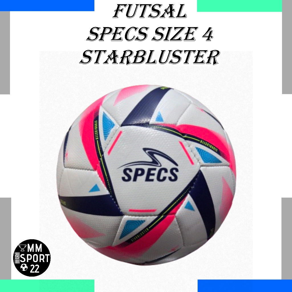 Bola Futsal Specs StarBluster FS Ball Original Size 4