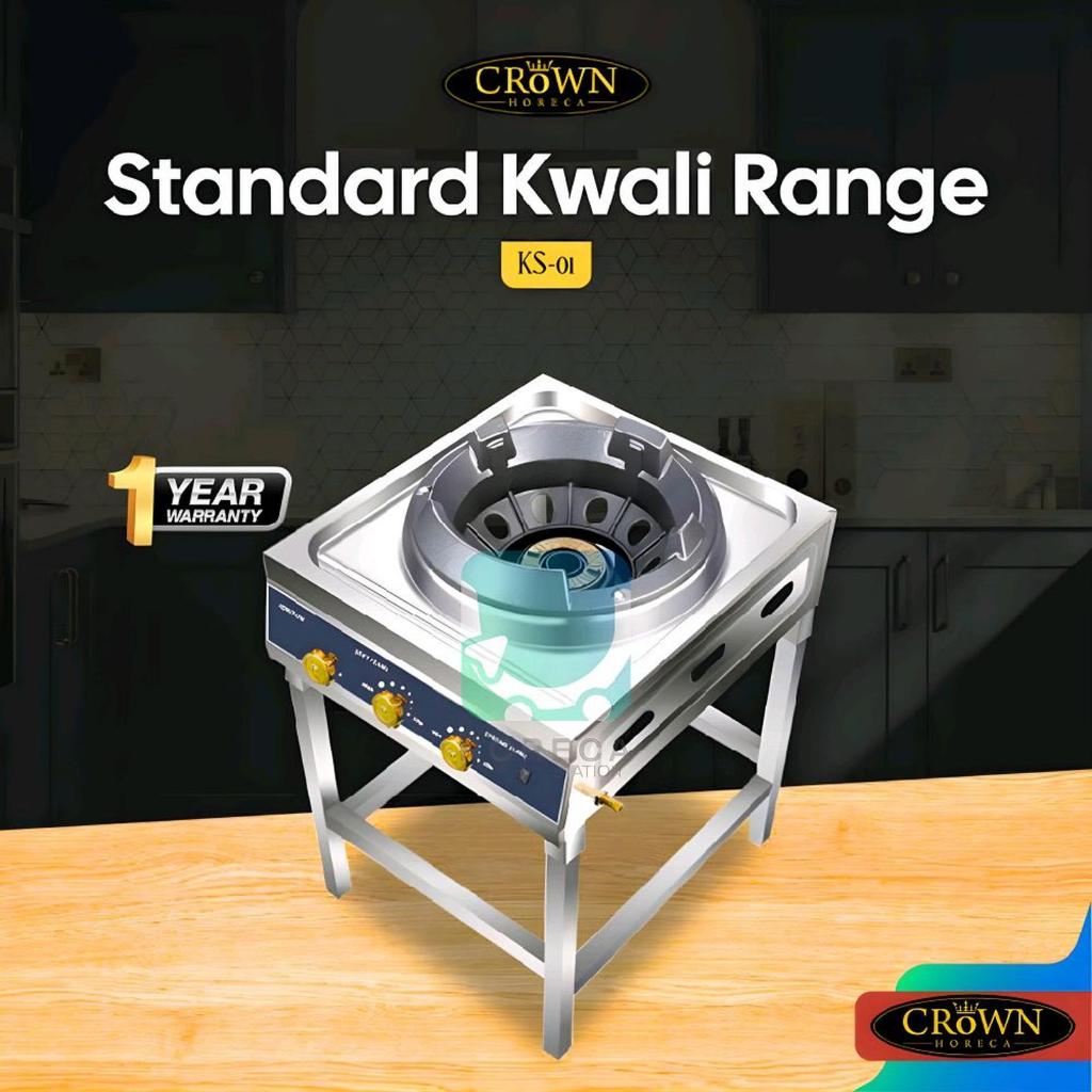 Kwali Range  High pressure with Blower 1 Burner  KS01 Crown Horeca