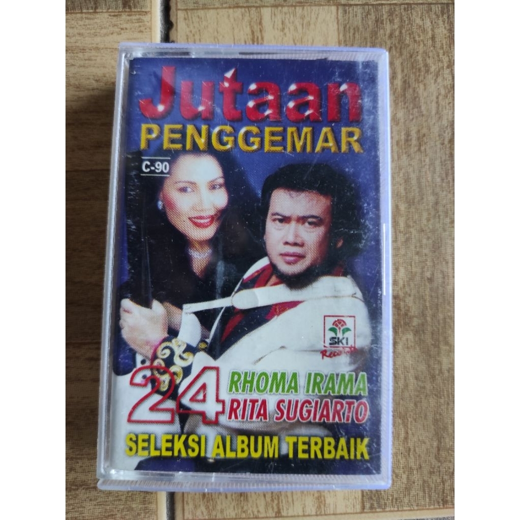 kaset pita 24 seleksi album terbaik RHOMA IRAMA, RITA SUGIARTO jutaan penggemar