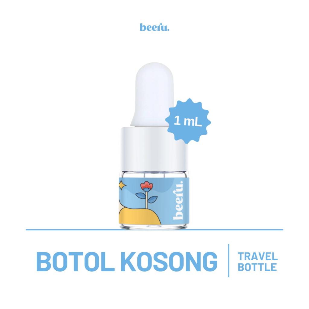 Beeru Botol Kosong Mungil 1mL