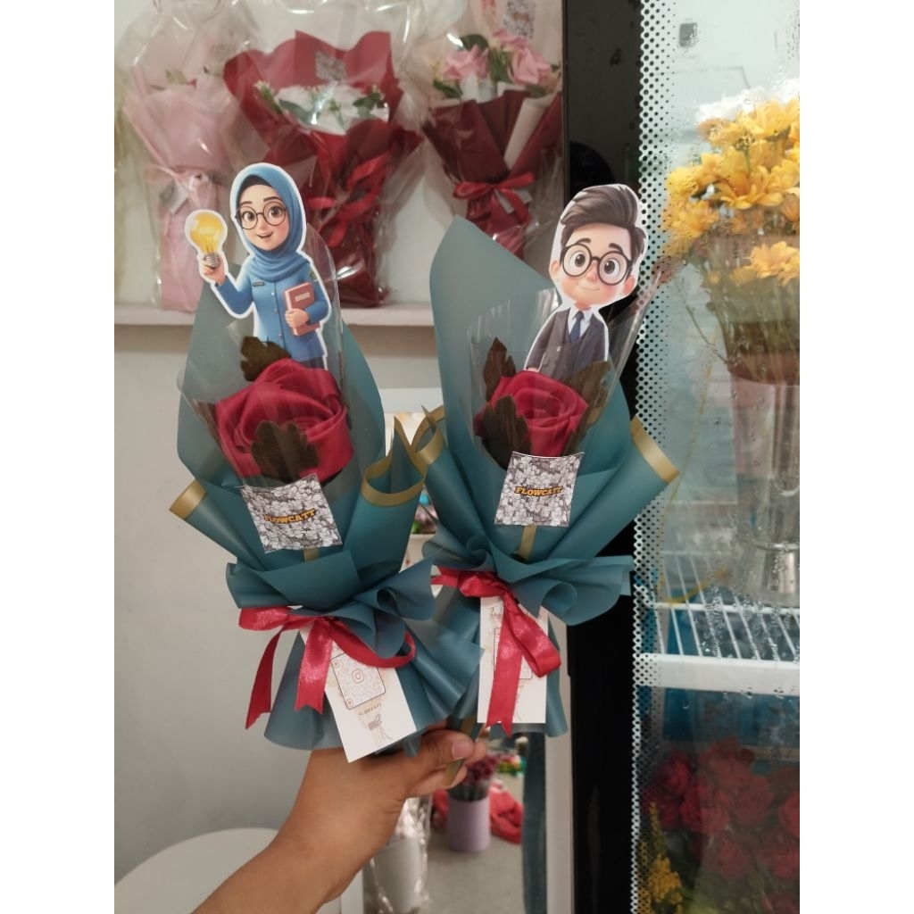 Buket Hari Guru/ Gift Hari Guru/ Hadiah Hari Guru/ Teacher Day/ Happy Teacher Day/ Gift Teacher Day