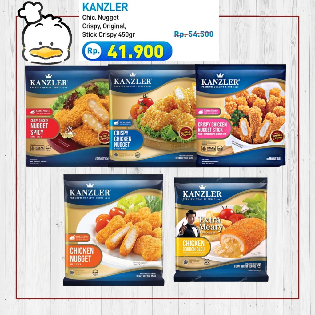 KANZLER -Nugget Series- (Crispy Bubble Crumbs) Crispy Chicken Nugget | Spicy Crispy Chicken Nugget |