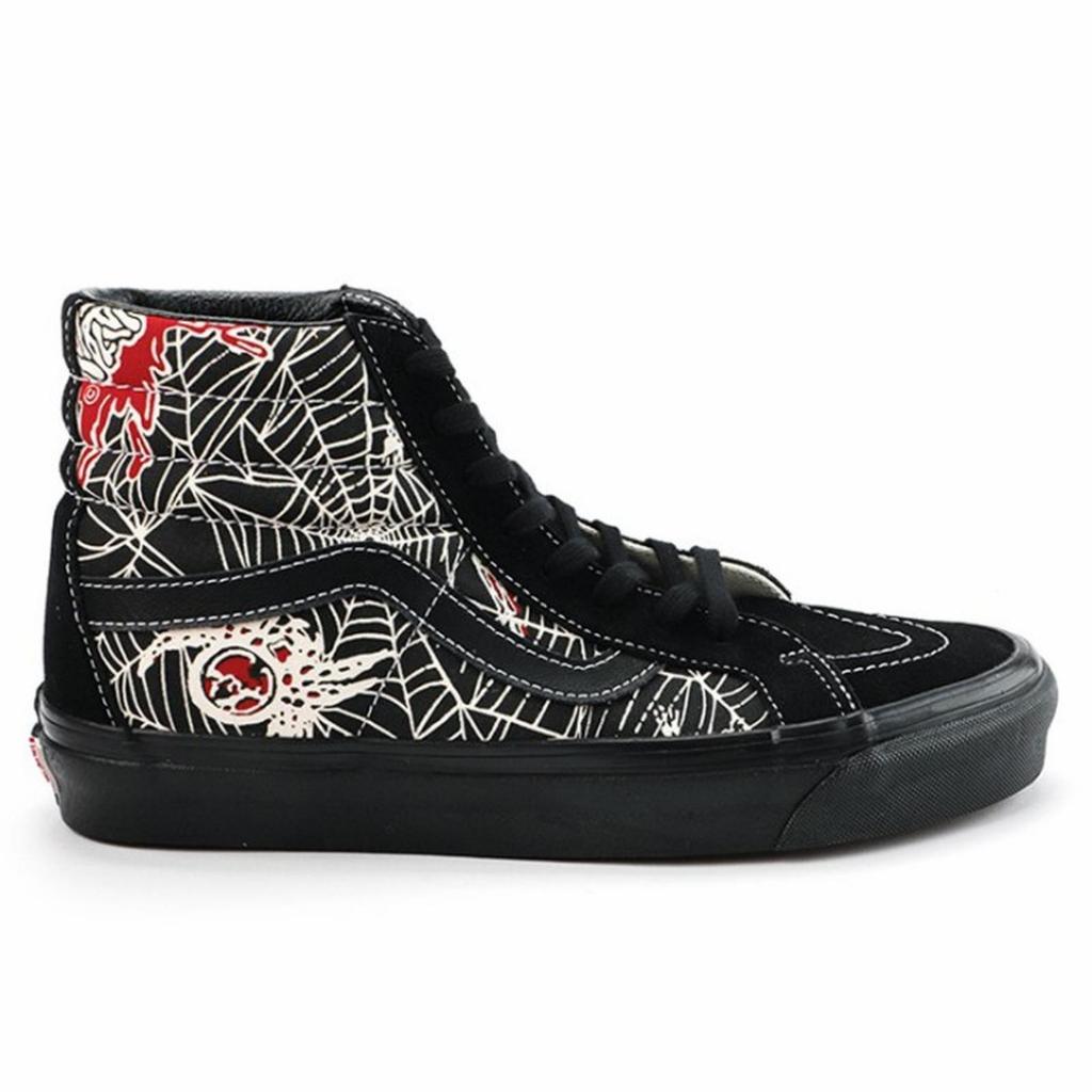 Vans Sk8 Hi Style 38 DX Anaheim OG Spider Web Black