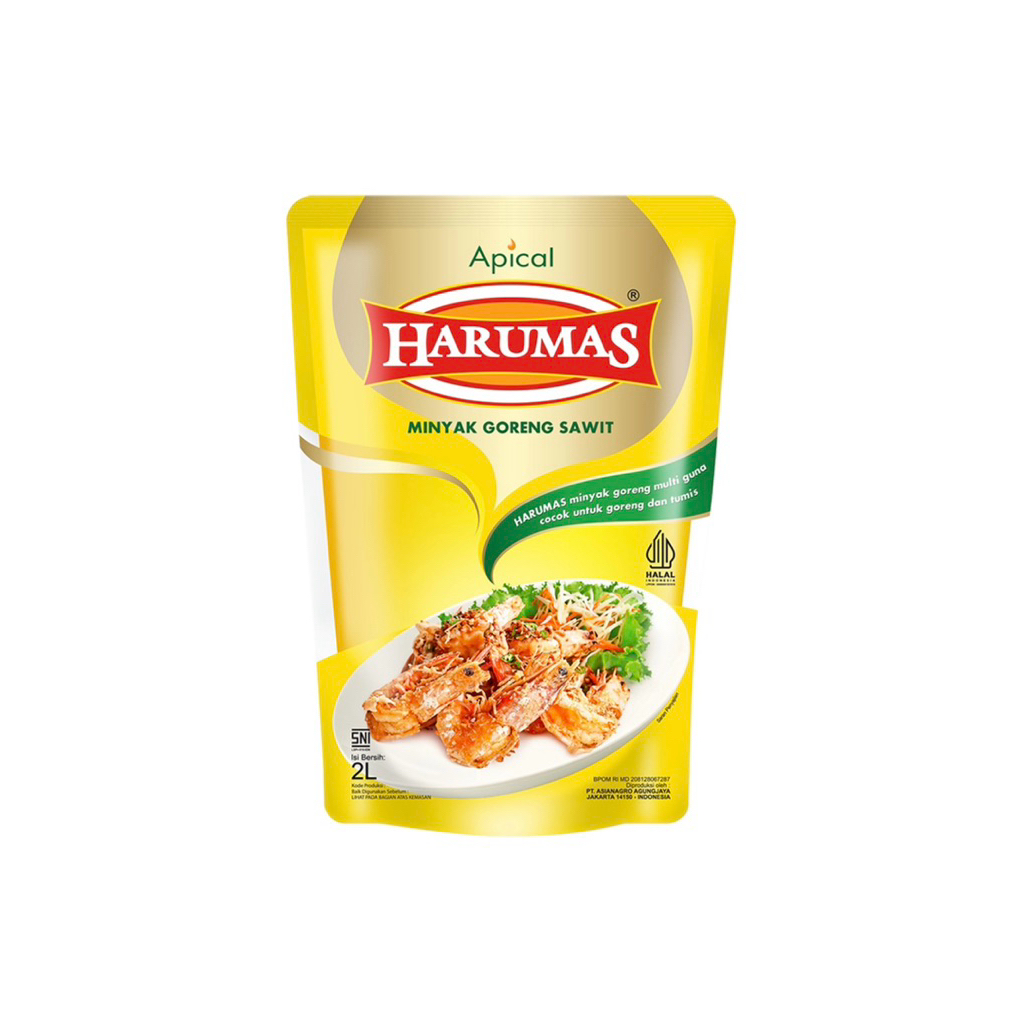 Minyak Goreng Harumas 2 Liter Pouch