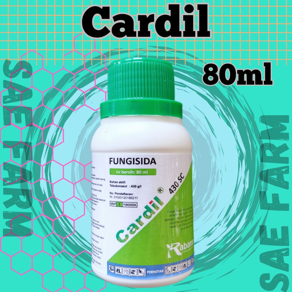 Cardil 80ml fungisida bahan aktif tebukonazol