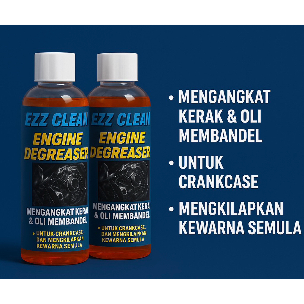 Engine Degreaser 250 ML / Pembersih Crankcase / Pembersih Kerak Mesin / Degreaser Mesin