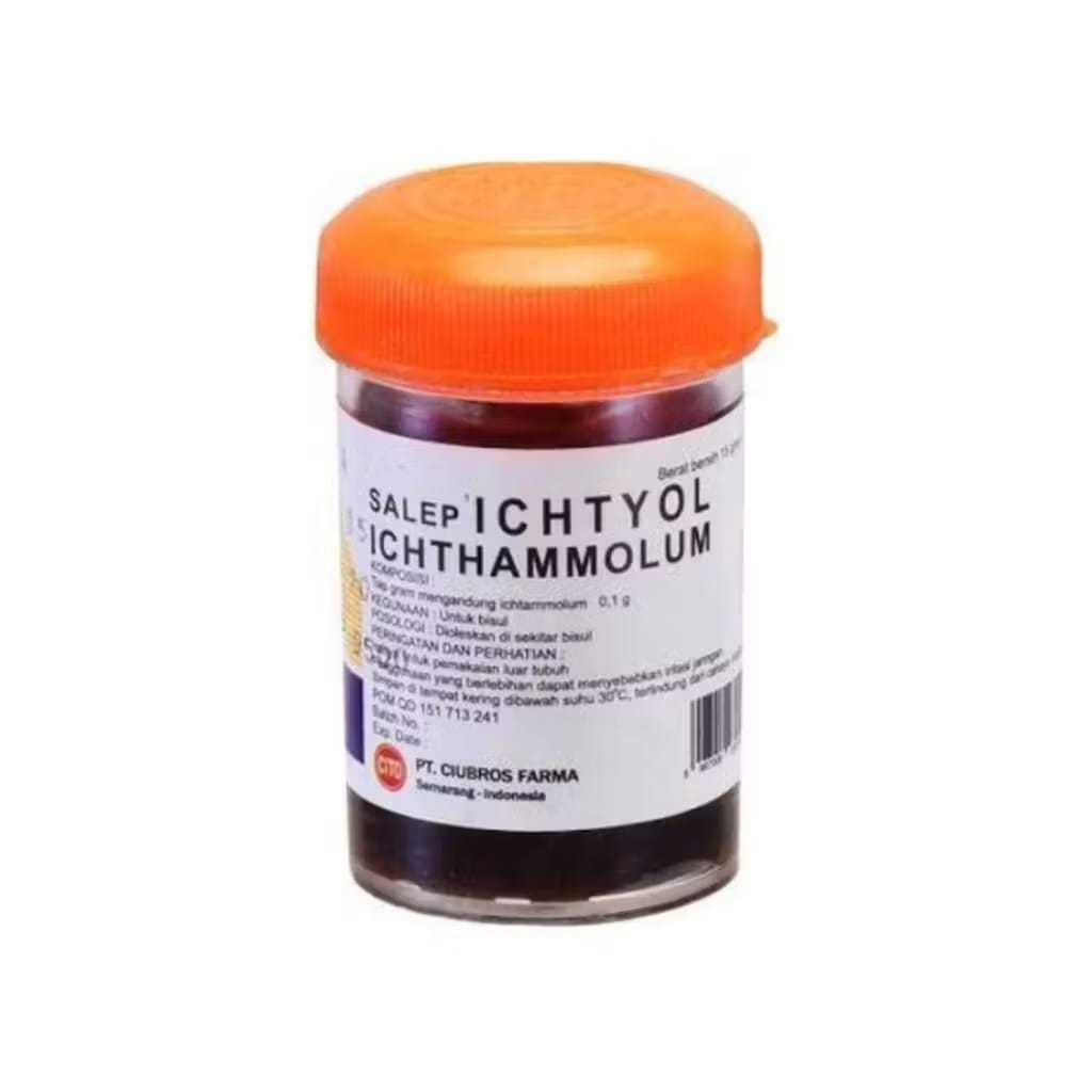 Salep Hitam Ichtyol Obat Bisul Ampuh
