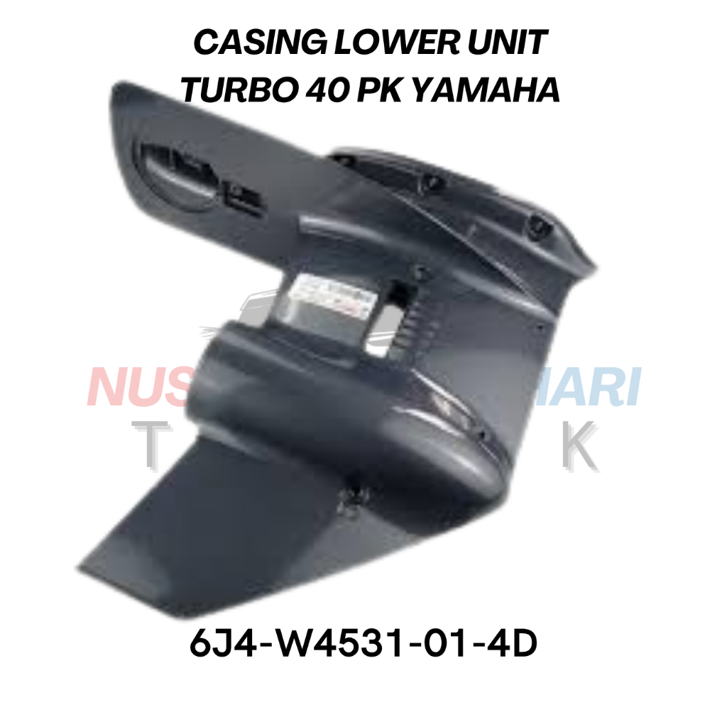CASING LOWER UNIT TURBO YAMAHA 40PK KOTAK 6J4-W4531-01-4D | CASE GEARBOX BUNTUT JET SUKU CADANG & SP