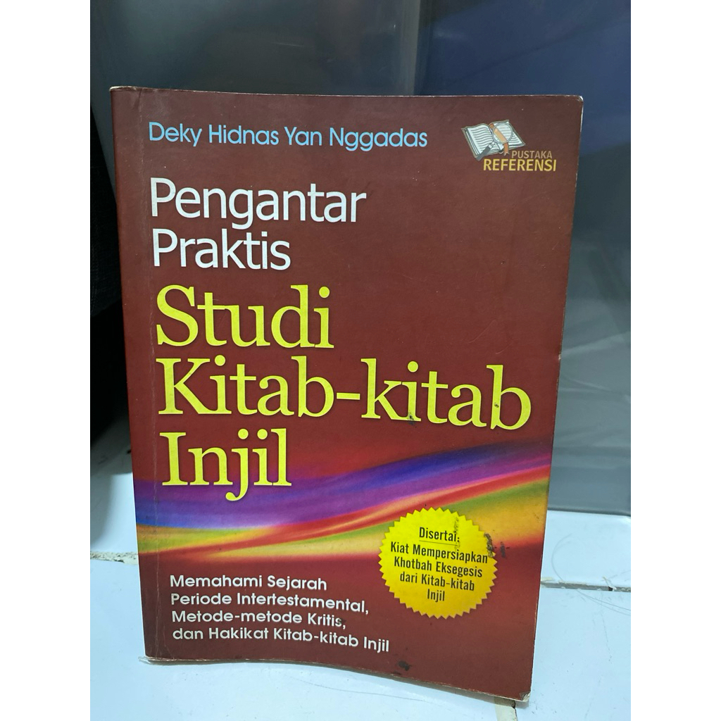 Buku pengantar praktis studi kitab injil bekas