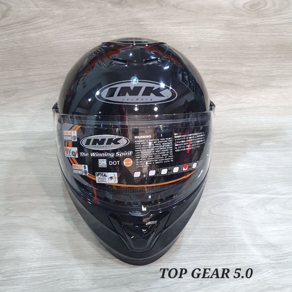 HELM INK TOP GEAR 5.0 MODULAR FLIP UP