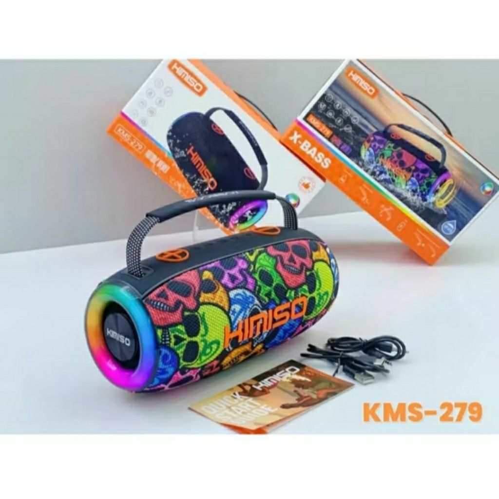 Speaker Speaker Bluetooth Kimiso 14W Full Bass Anti Air Murahh