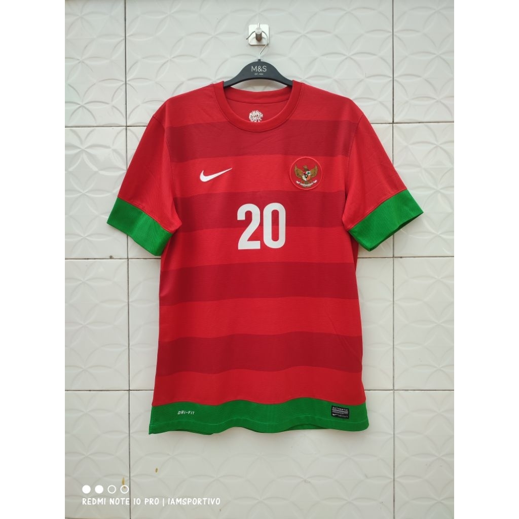 Jersey Timnas Indonesia Home 2012 Original