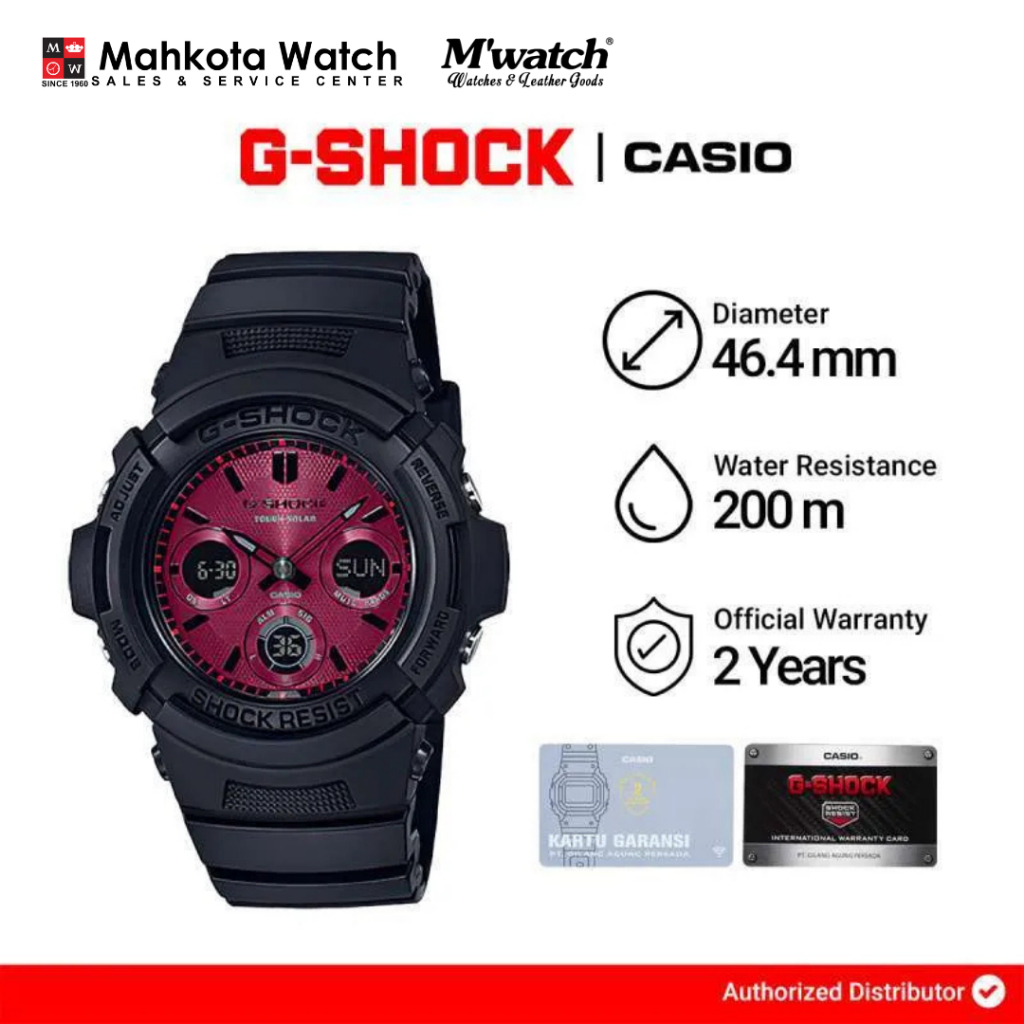 JAM TANGAN PRIA CASIO G-SHOCK AWR-M100SAR-1ADR ORIGINAL