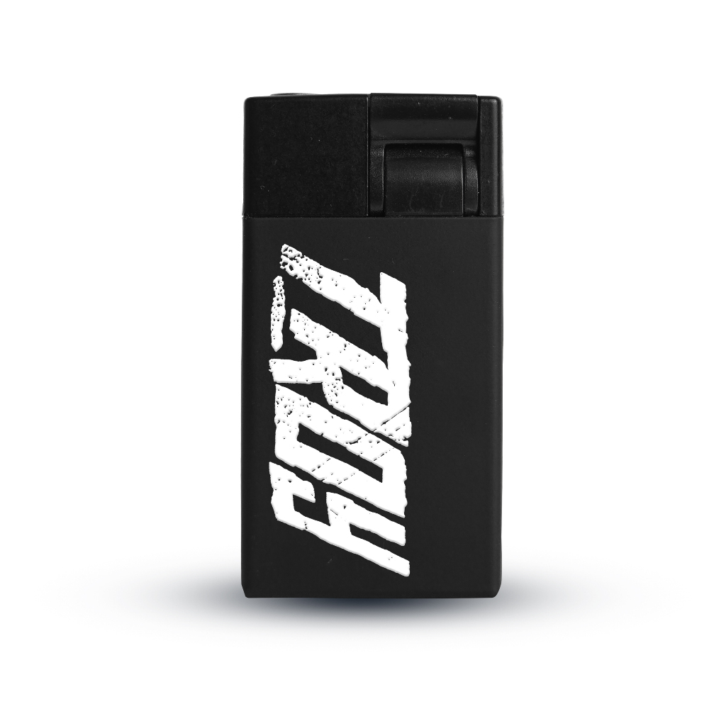 Troy Company Lighter Black Single Jet Flame Revolt - Korek Api Pemantik Api LA 303