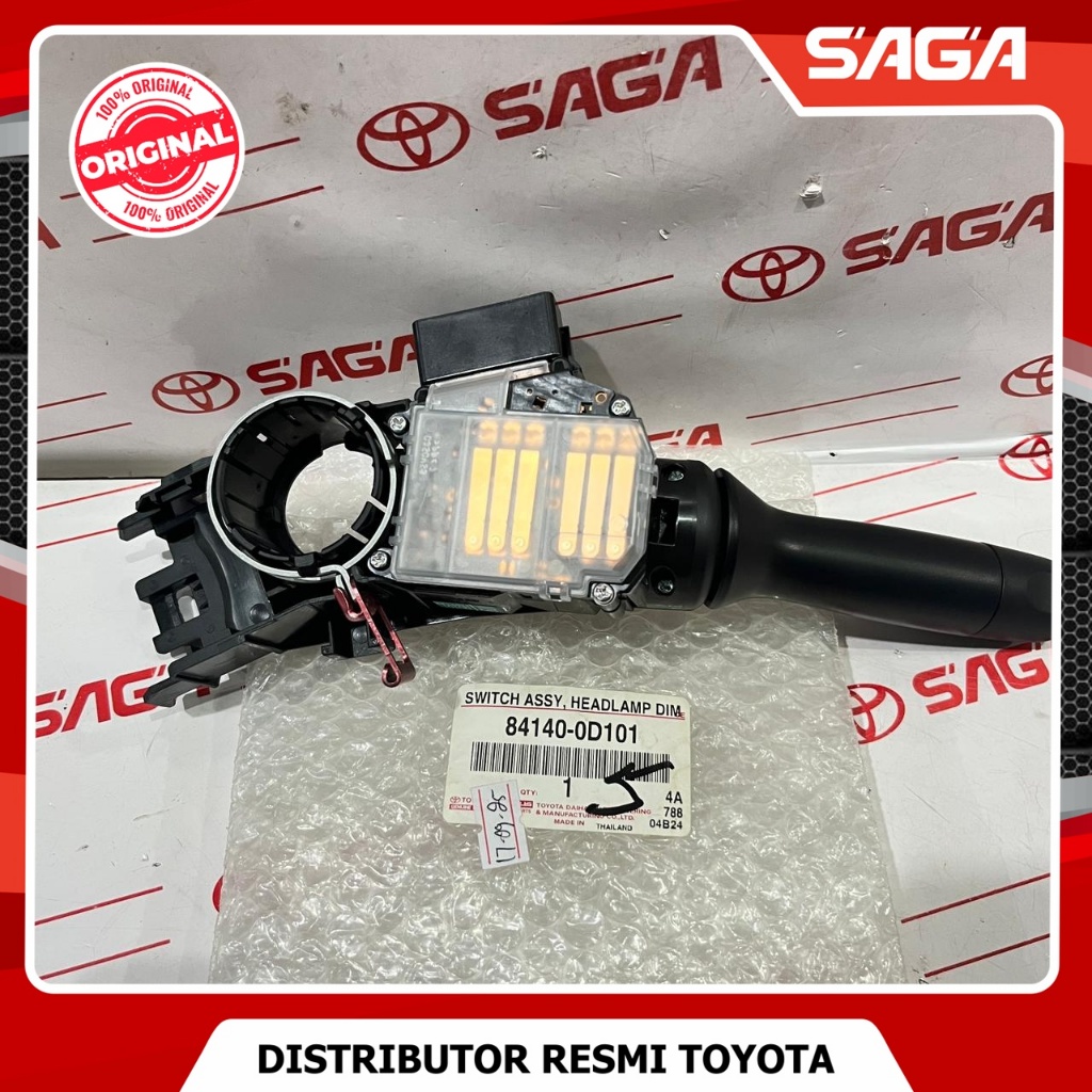 SAGA | Switch Headlamp Lampu Depan Yaris Bakpao Vios Gen 2 2007-2012 Tipe E/J Original 84140-0D101