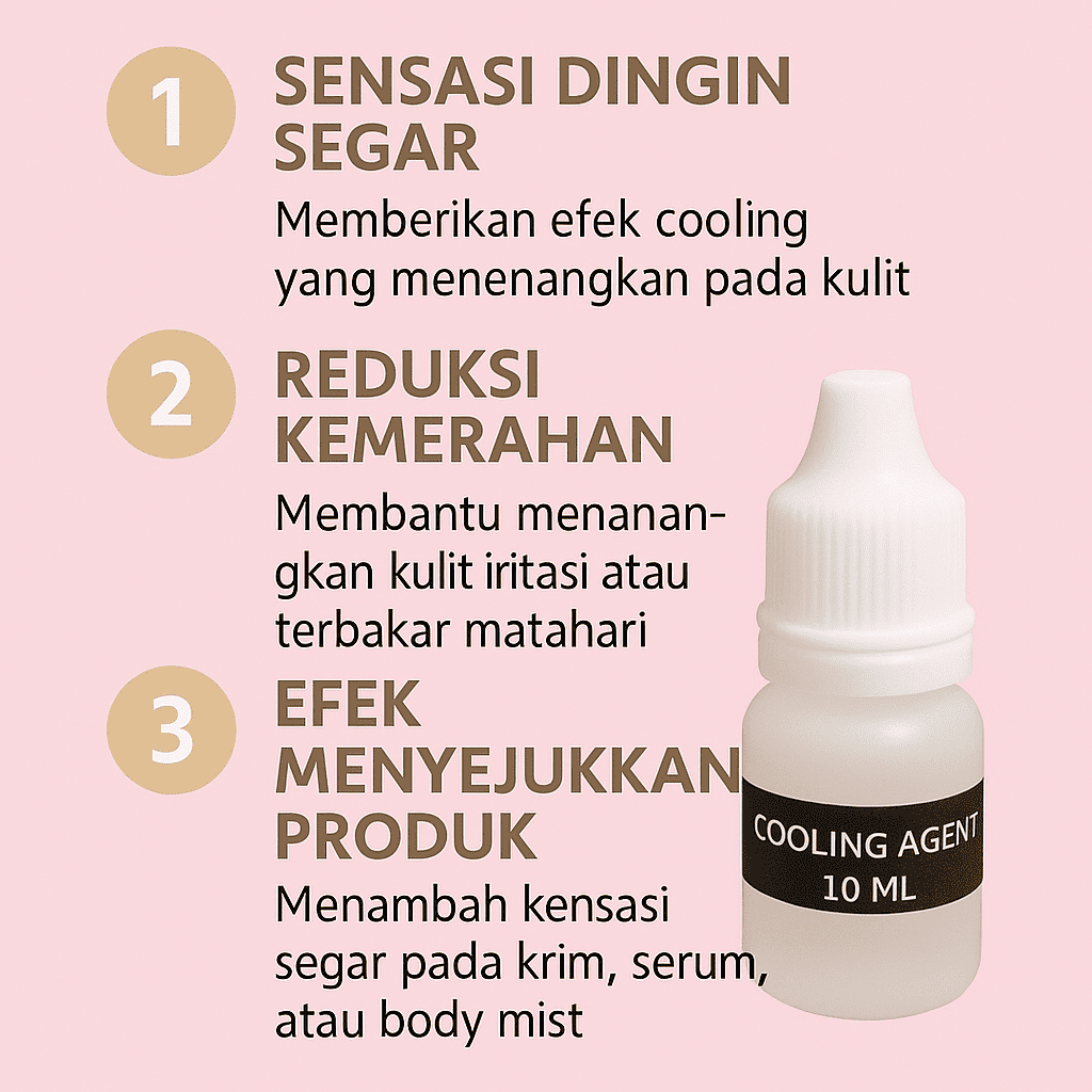 Cooling Agent Sensasi Dingin 10 ml / Cooling Agent / Koolada / Peppermint / Mint Liquid 10 ml