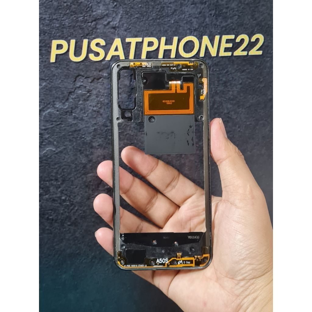 bezel backdoor samsung a50 a50s original copotan