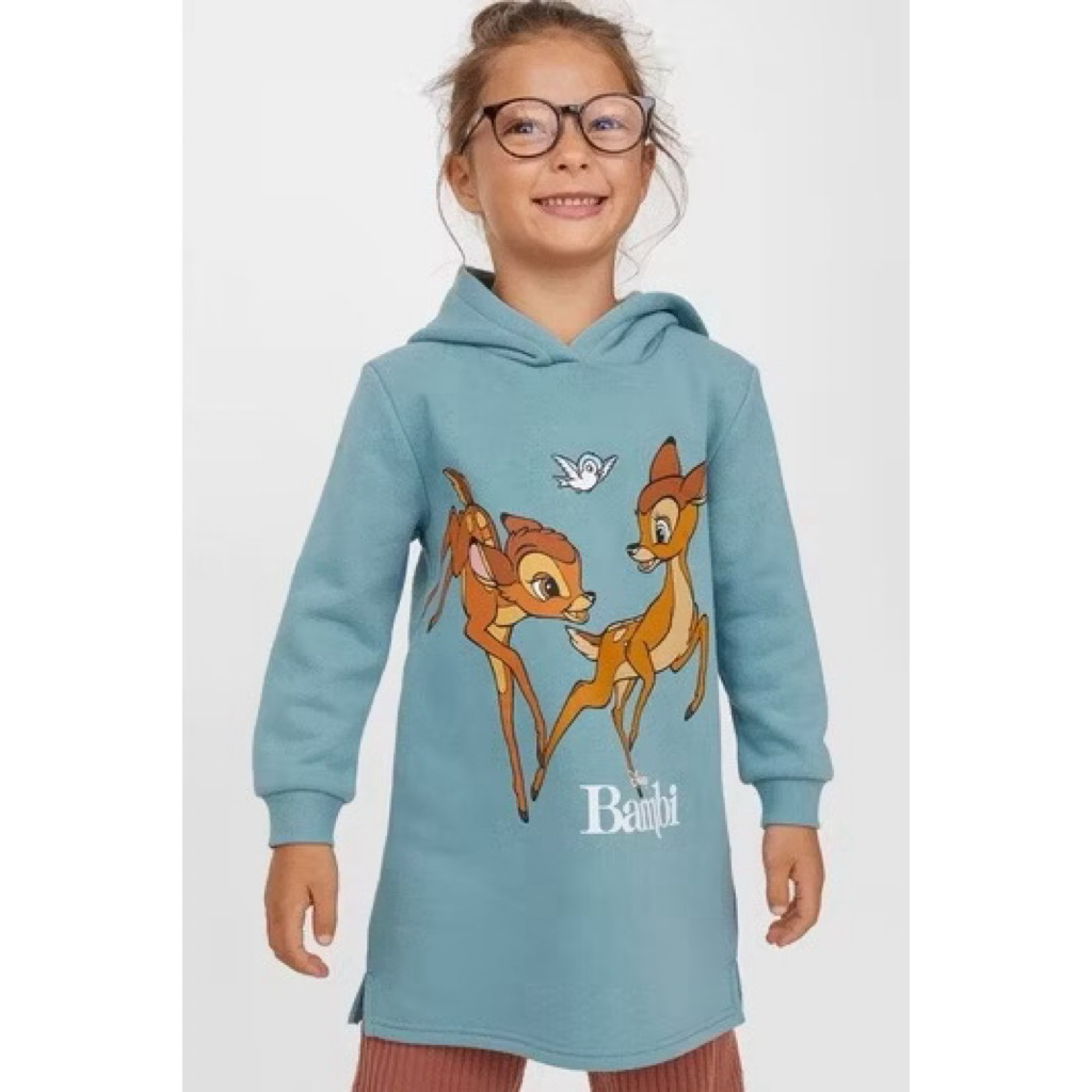 H&M jaket / hoodie / sweater bulu anak