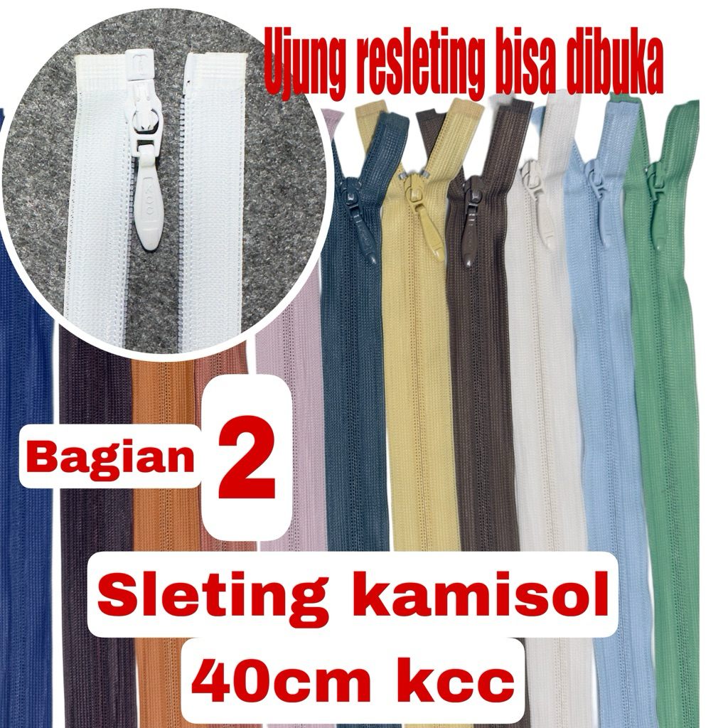 Resleting kamisol KCC 40cm perpis