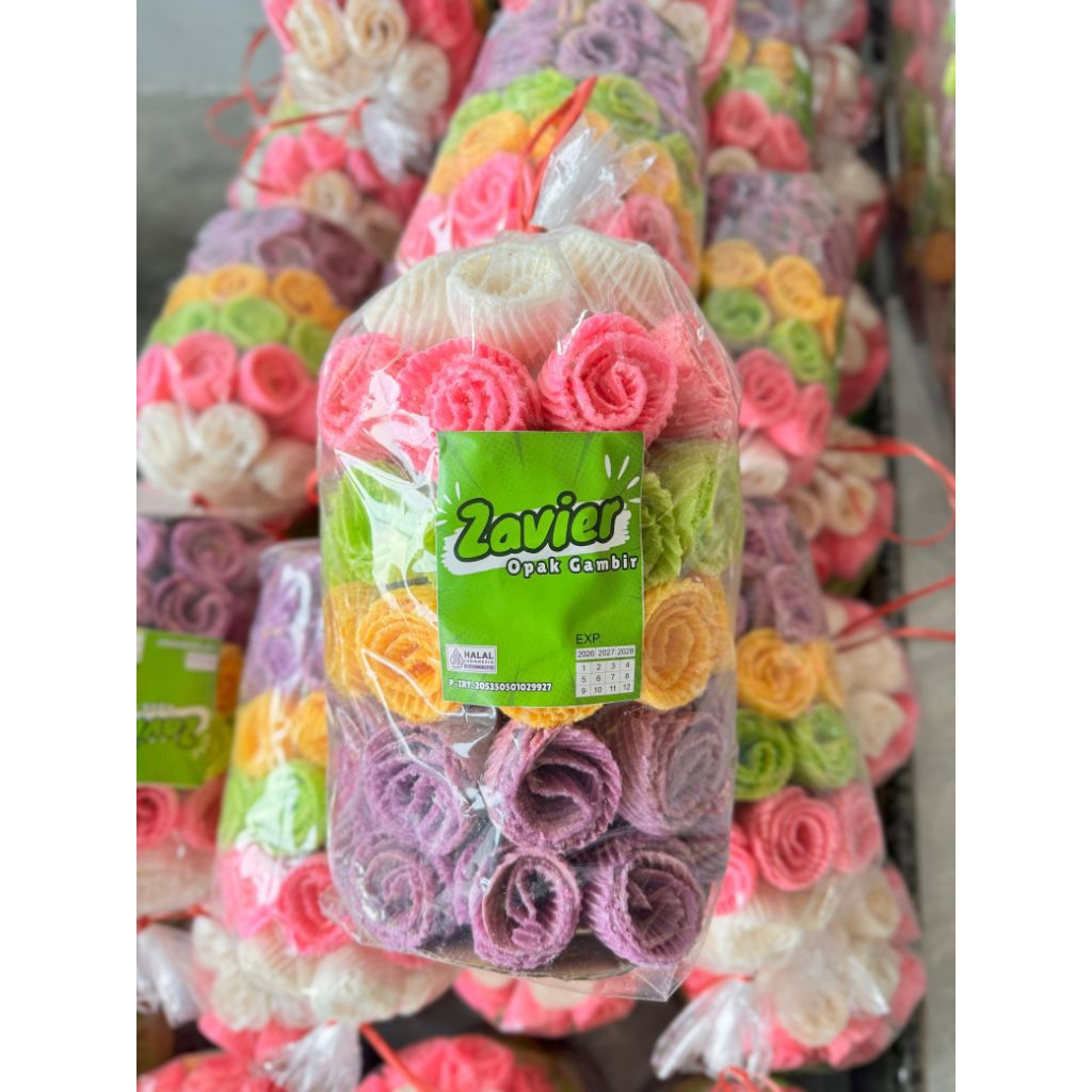 Opak Gambir Warna 500gram