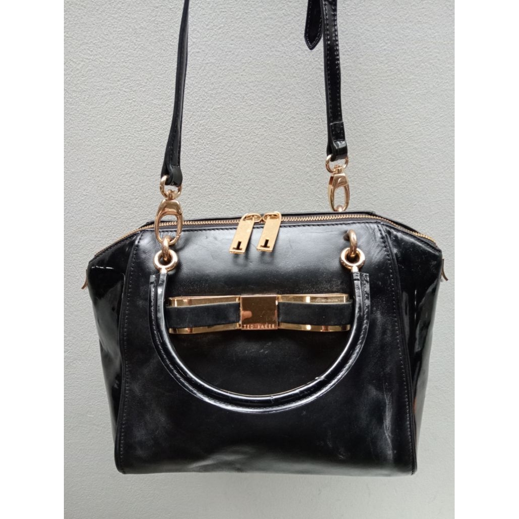 Ted Baker Tas tangan- tas selempang kulit asli