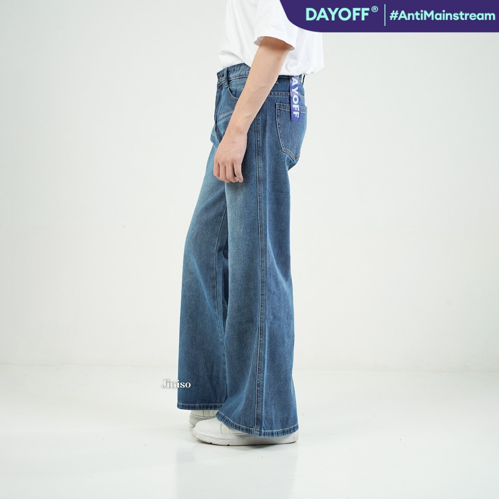 JINISO 375 Bootcut Denim Jeans Pria