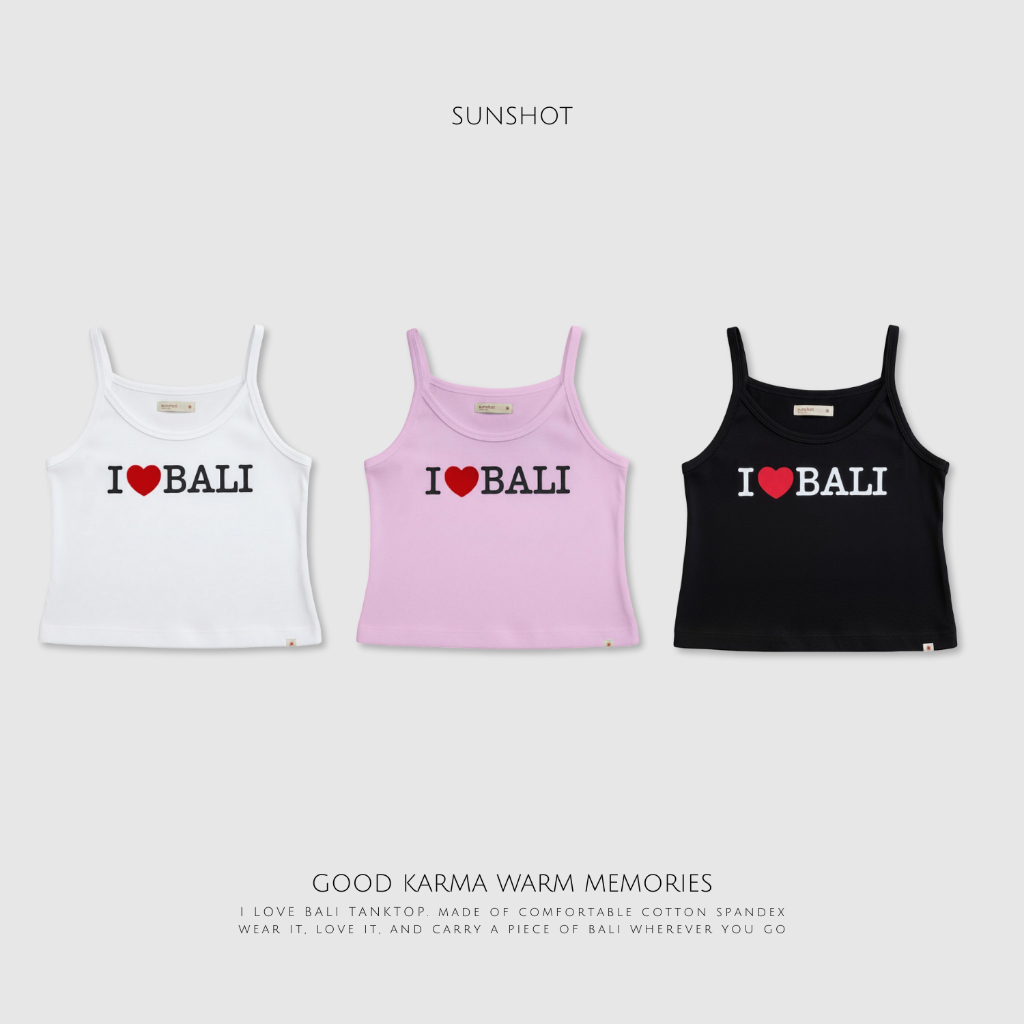 sunshot tanktop — I LOVE BALI TANKTOP
