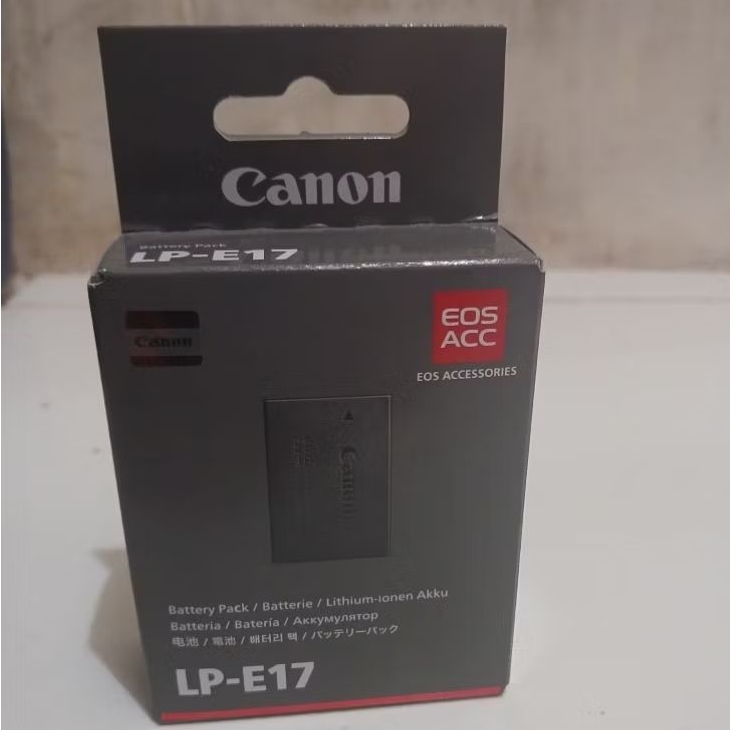 Original Baterai batre Camera Canon Eos m3 m5 200D 250D 750D 760D 800D ORIGINAL LP E17