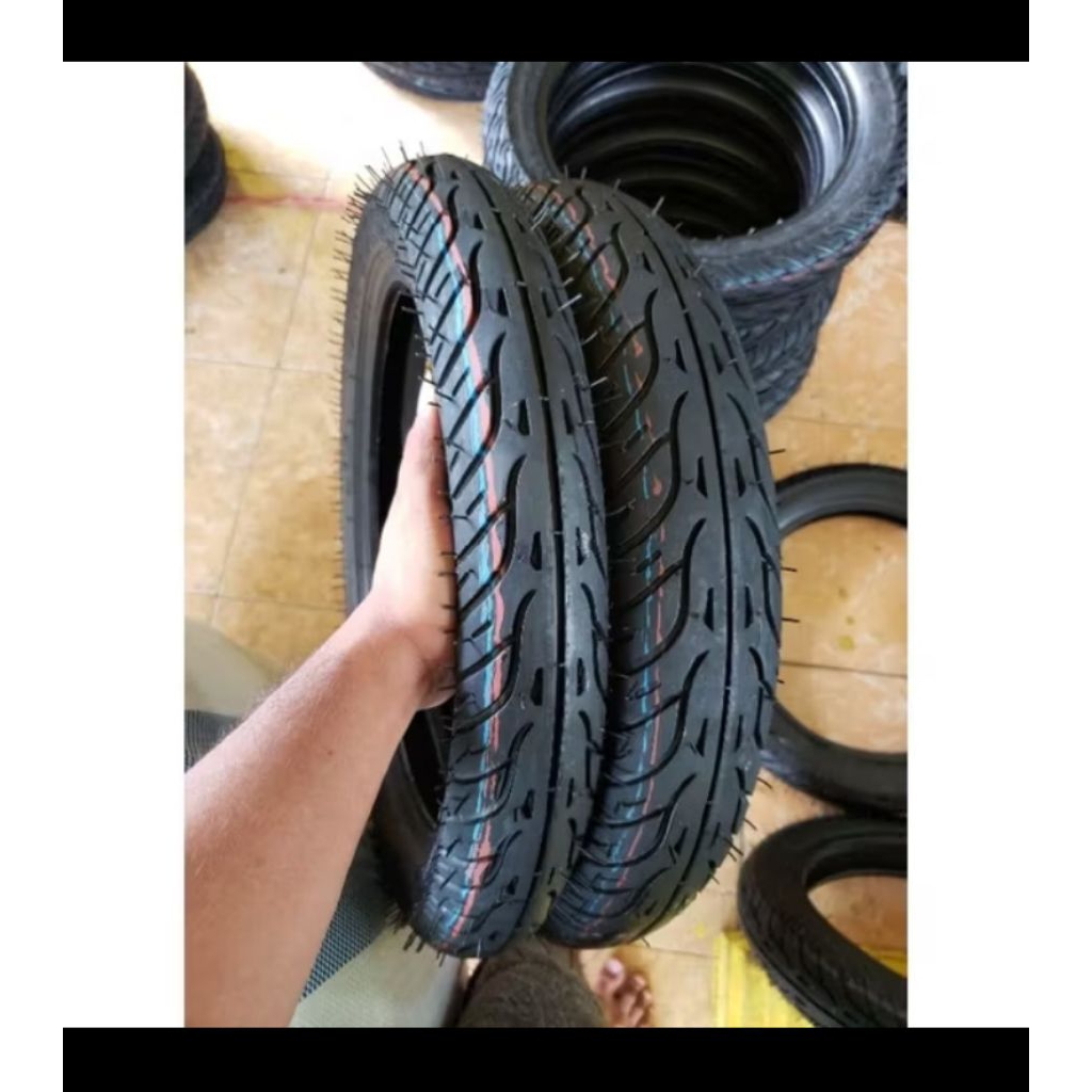 promo sepasang ban tubeless motor matic ring 14