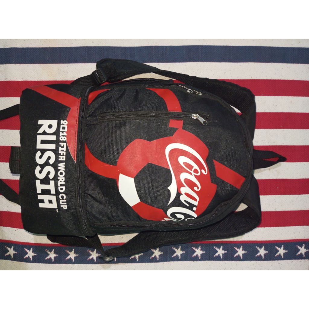 ransel Coca-Cola ( tas Coca-Cola vintage )