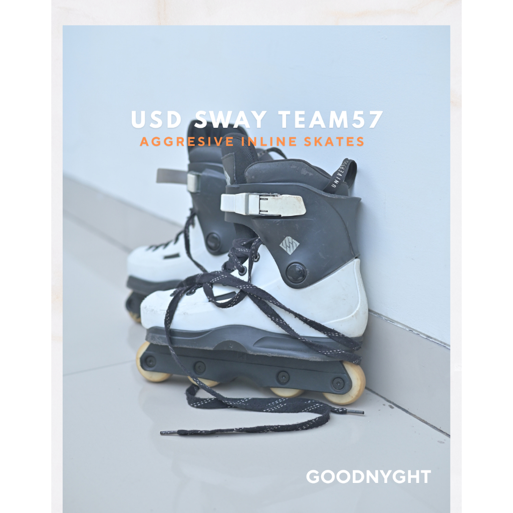 Sepatu Roda USD SWAY Team 57 Bekas (Kondisi 85%)
