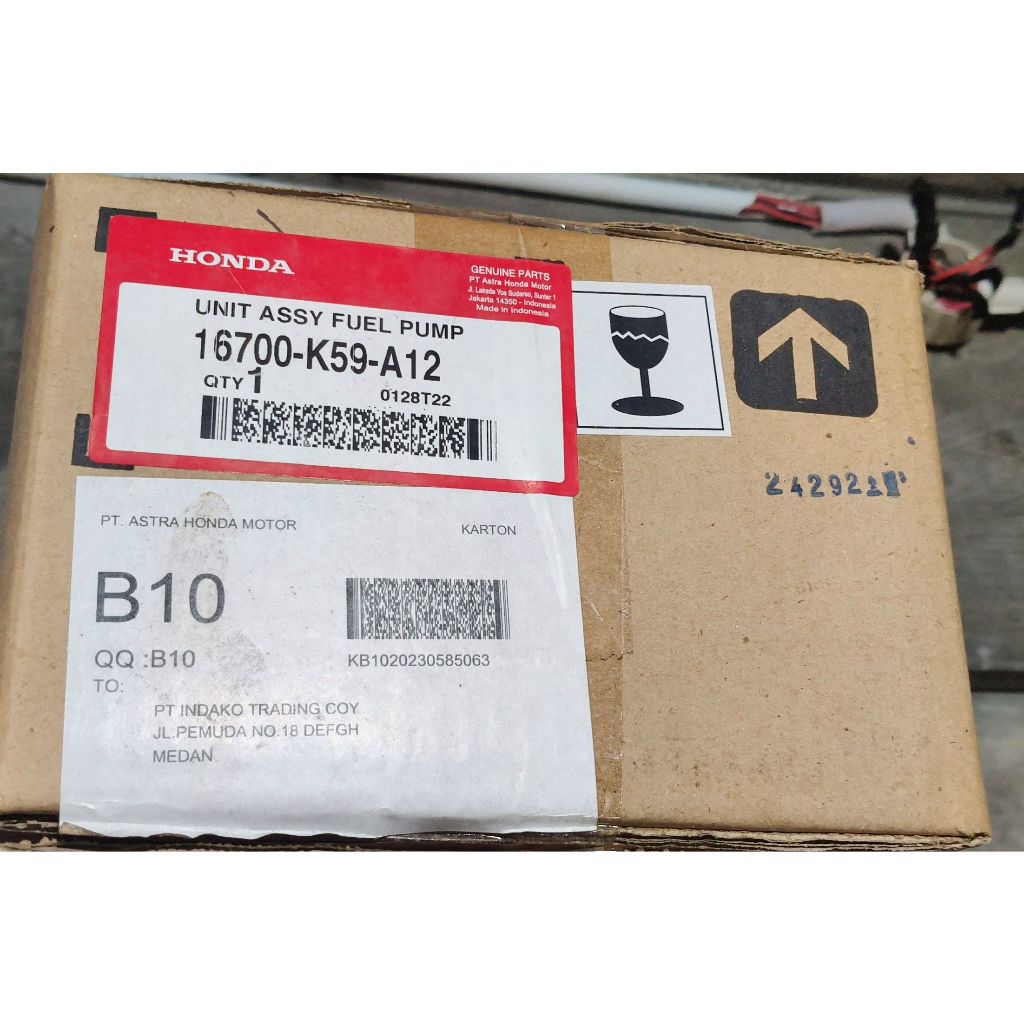 16700K59A12 Pompa Bensin (Fuel Pump) Honda Vario 150 eSP 16700-K59-A12