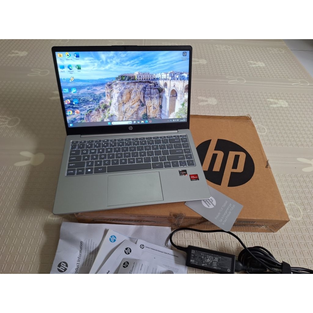 Jual Ja Laptop  Hp 14, AMD RYZEN 5 7000 SERIES,  RAM 16 GB SSD 512 GB WINDOWS 11