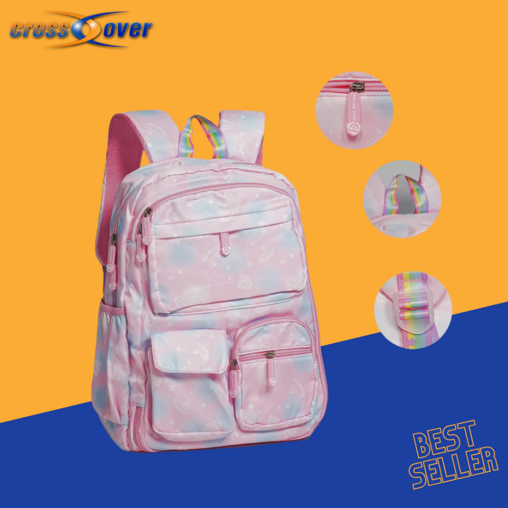 Tas Sekolah Anak SD / Tas Ransel Anak Perempuan Anti Air