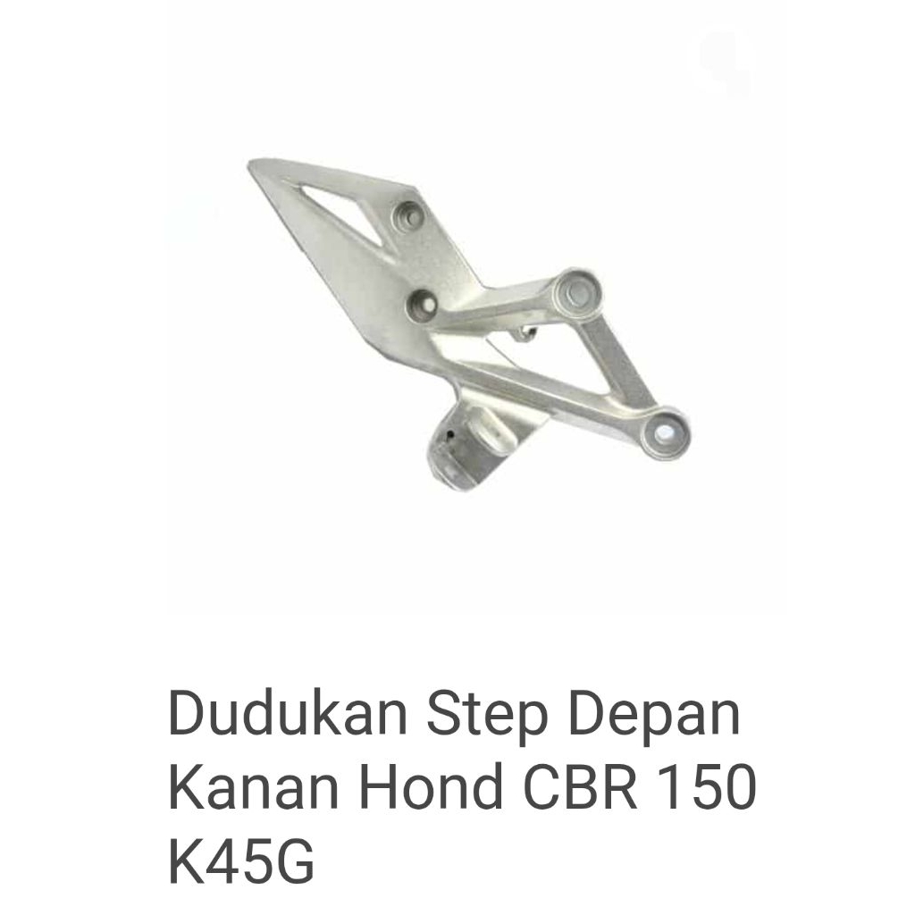 dudukan footstep depan / injakan depan cbr 150 new cbr 150 led ori K45