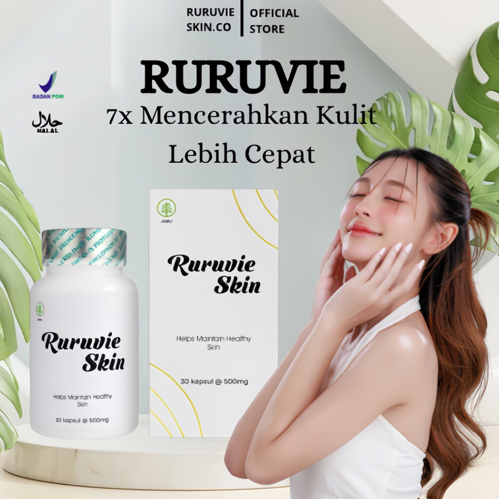 RURUVIE CAPSULE WHITENING | MENCERAHKAN & MEMUTIHKAN KULIT