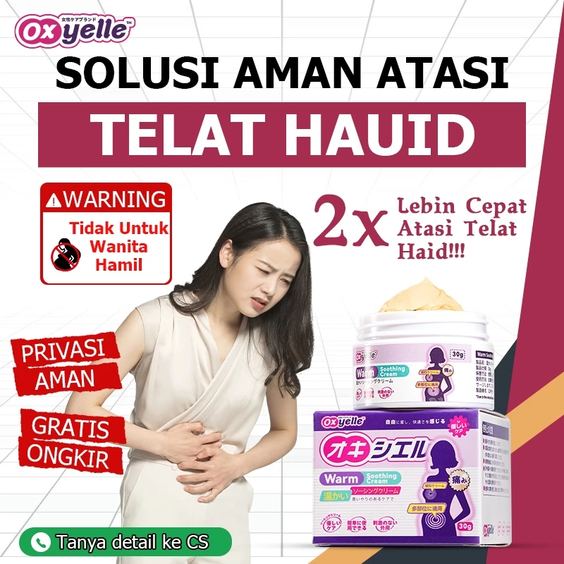 Oxyelle Gel Hangat Wanita Untuk Haid Dan Relaks