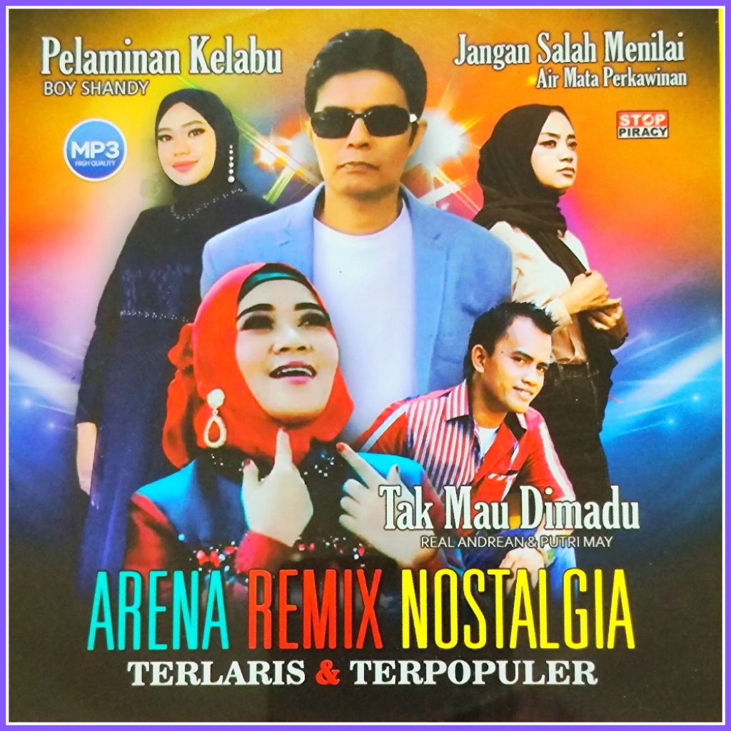 Kaset MP3 Audio 115 Lagu Dangdut Arena Remix Nostalgia Campuran Pilihan Album Terlaris Dan Terpopule