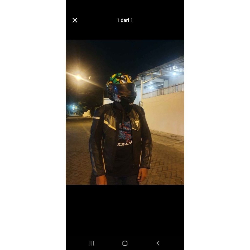 jaket dainese second original