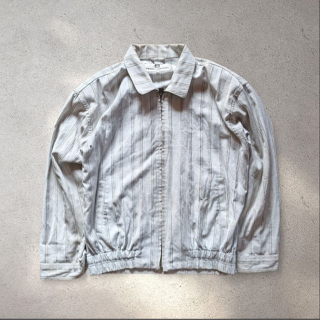 Pierre Balmain Paris - stripped Bomber Jacket