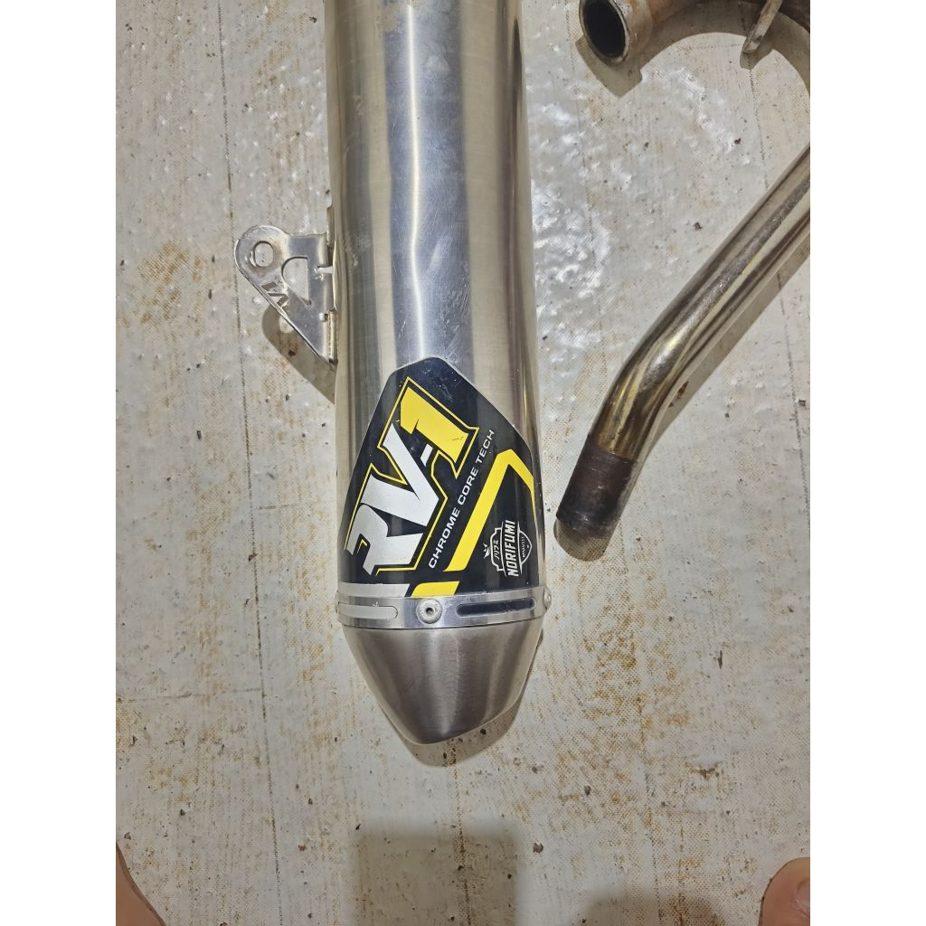 knalpot rv1 original klx