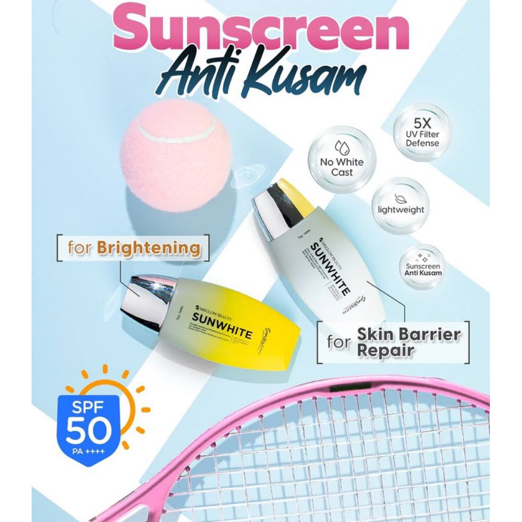 Sunscreen SPF 50 MS GLOW ORIGINAL ( face & body )