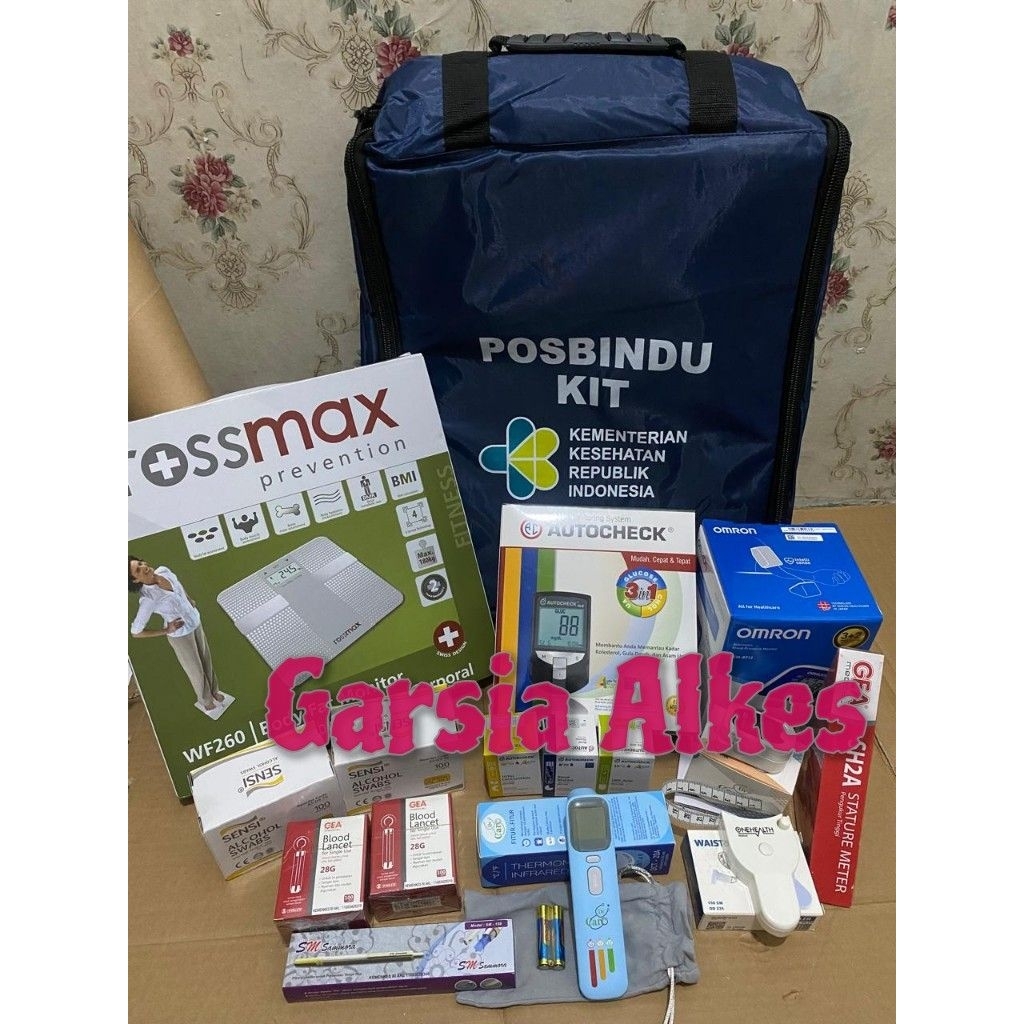 Posbindu Kit PTM Kesehatan Lansia Lengkap