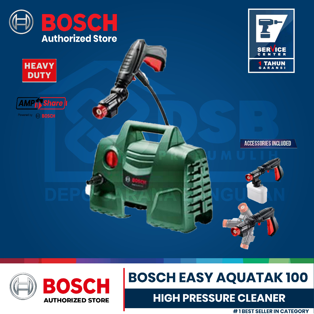 BOSCH EASY AQUATAK 100 HIGH PRESSURE CLEANER