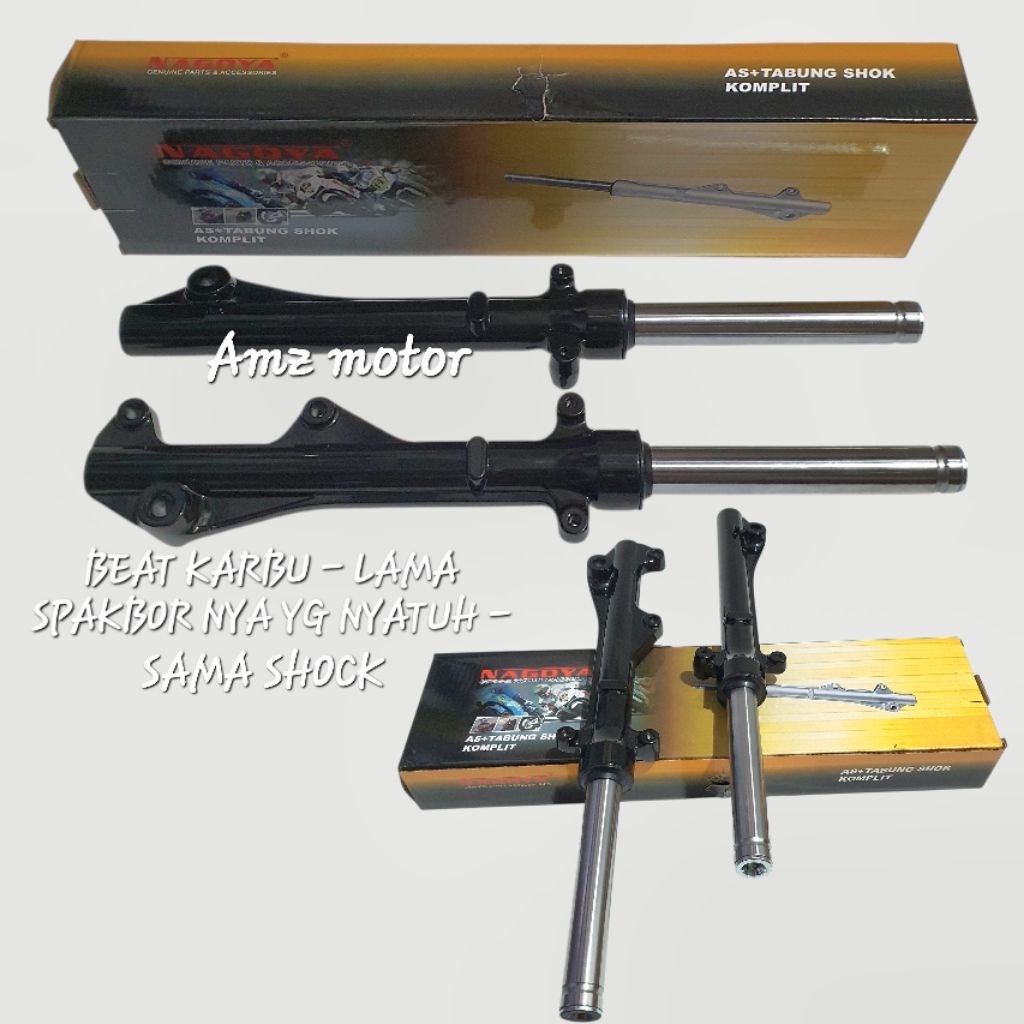 SHOCK DEPAN ORI NAGOYA/SHOCKBREAKER DEPAN STANDAR MOTOR BEAT KARBU/BEAT LAMA/BEAT OLD