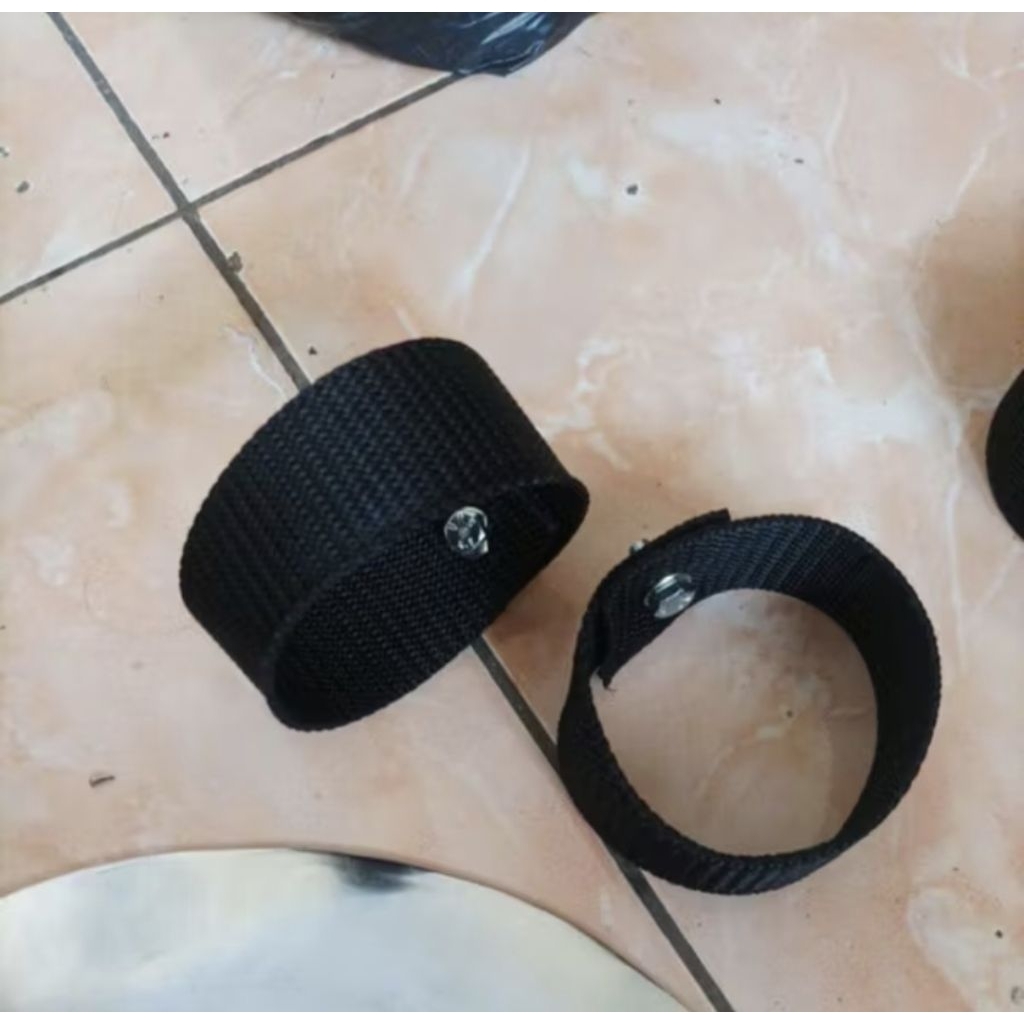 sepasang tali cymbal marching band drumband